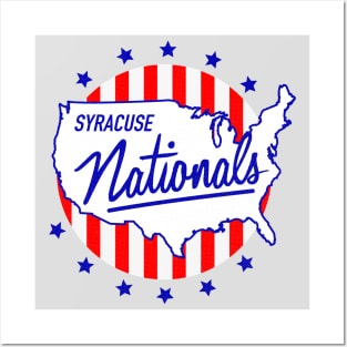 Defunct Syracuse Nationals NBL Basketball 1948 Posters and Art